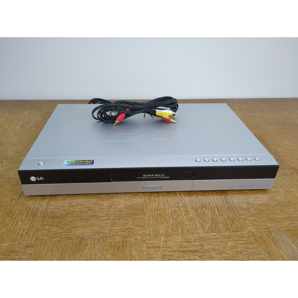 LG LRH-780 - 80GB HDD - DVD Super Multi-Format‎ Recorder - Tested - NO REMOTE